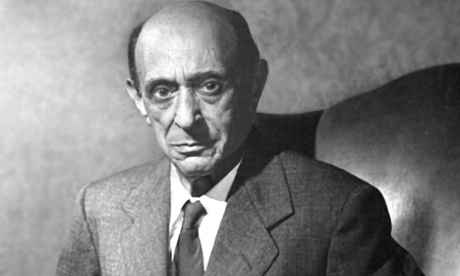 Portrait of Austrian-born American composer Arnold Schoenberg (1874 - 1951), New York, 1949.