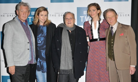 Sir Ian McKellen, Emily Watson, Sir Ronald Harwood, Vanessa Kirby and Edward Fox at the BFI screening of the BBC's The Dresser