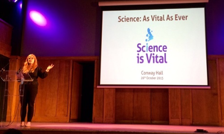 Science is Vital rally