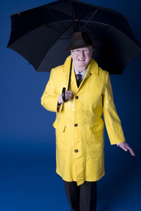 Philip French pictured as Gene Kelly in 2008.