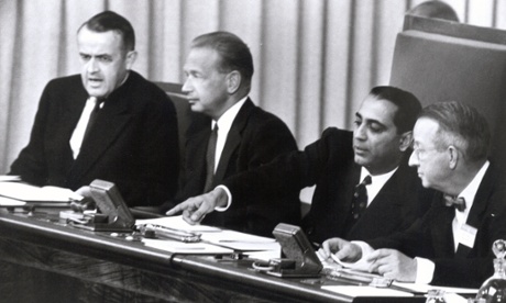 Atoms for Peace conference in Geneva, 1955.