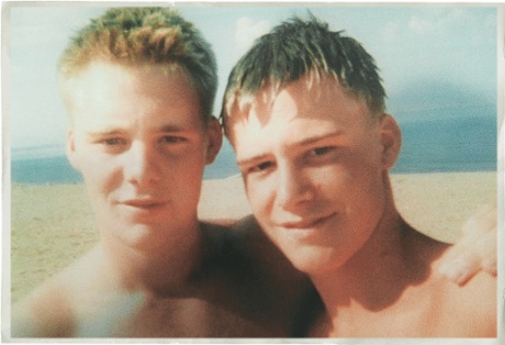 Photograph of Corbin and Travis Mackin