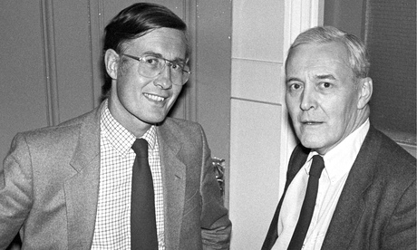 Michael Meacher, left, with Tony Benn in 1983.