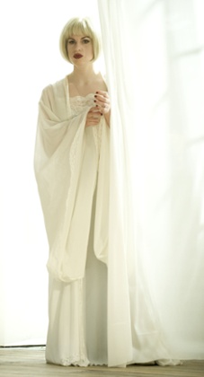 Jemima Rooper as Cassandra in Blithe Spirit at the Gielgud theatre, London, 2014.