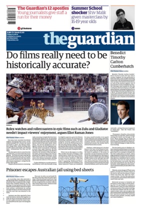 Eliot Raman Jones' front page