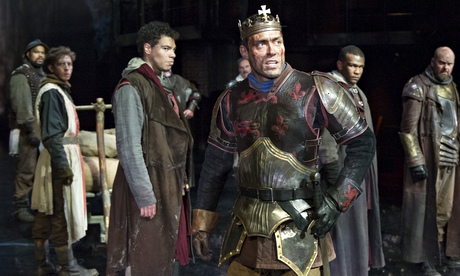 Alex Hassell as Henry V: 'the story of a fairly mixed-up young man trying to do his best.'