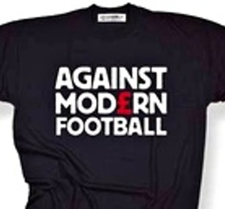 Modern football shirt