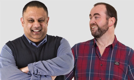 Blind date couple Darryl and James