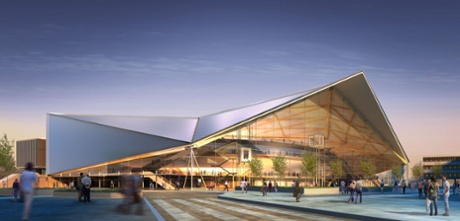 Mega-church … Sheppard Robson's design for the Kingsway International Christian Centre.