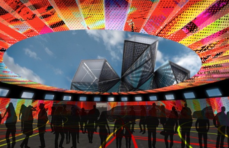 The interior of the Hopscotch hub