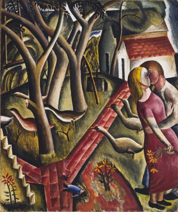 The Garden Enclosed, 1924 by David Jones.