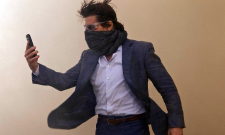 Tom Cruise in Mission: Impossible - Ghost Protocol.