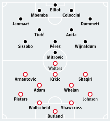 Newcastle United v Stoke City
