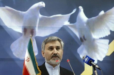 Mohammad Reza Khatami, the head of the Islamic Iran Participation Front, during a press conference in Tehran, December 2003. His party was suspended after the unrest in 2009.