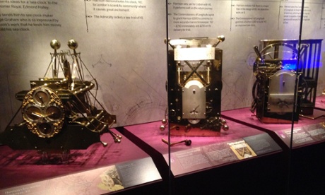 Harrison's sea clocks on display at the National Maritime Museum 2014