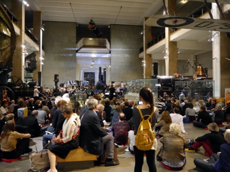 The Aurora Orchestra’s site-specific performance, Objects at an Exhibition, at London’s Science Museum.