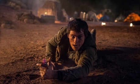 Dylan O'Brien as Thomas in Maze Runner: The Scorch Trials