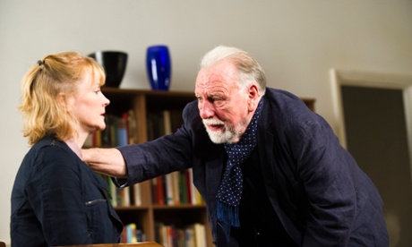 Claire Skinner and Kenneth Cranham in The Father at Wyndham's theatre
