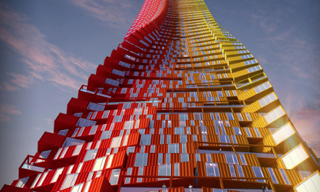 The Container Skyscraper. 