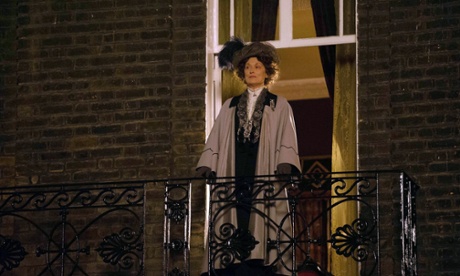 Meryl Streep as Emmeline Pankhurst in Suffragette.