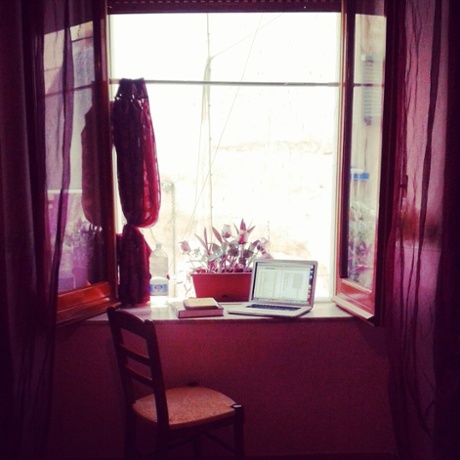 Usually my PhD means long hours in my department library. But sometimes it means long days in Naples, visiting the Museo Archeologico Nazionale to handle the objects that I study, and writing to the sound of Neapolitan street life through open windows