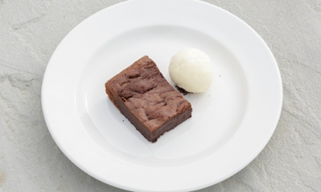 A brownie.