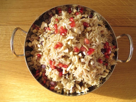 Shiva Ramoutar's rice and peas.