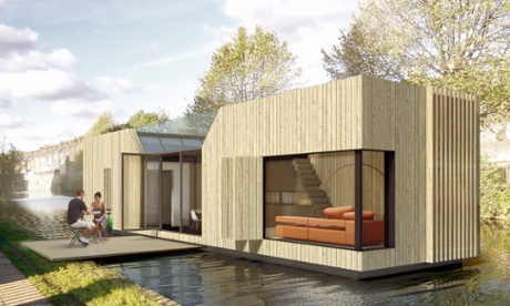 Baca Architects' Buoyant Start floating housing