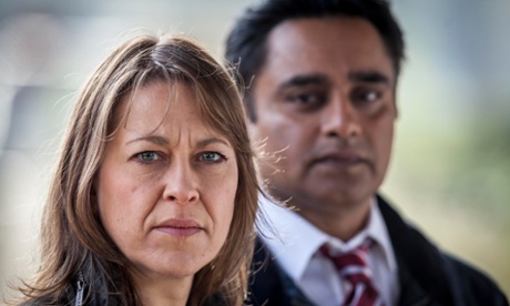 Nicola Walker and Sanjeev Bhaskar in Unforgotten.