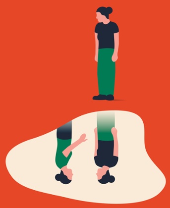 Illustration of birth mother