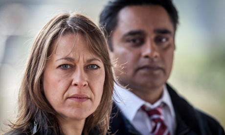 Nicola Walker as DCI Cassie Stuart and Sanjeev Bhaskar as DS Sunil Khan.