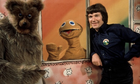 David Cook on the set of Rainbow