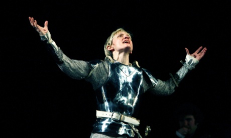 In Saint Joan at the National Theatre.