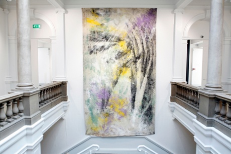 Jessica Warboys's Sea Painting, Spurn Point 2015