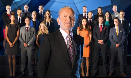 Lord Sugar with this year’s candidates… 