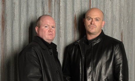 Will the Mitchell brothers be back in action? Steve McFadden and Ross Kemp in EastEnders. 