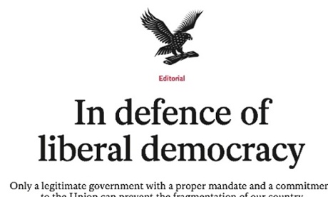The Independent’s editorial supporting the Tory-Lib Dem coalition