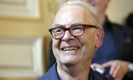 Patrick Modiano on the day of his Nobel win.