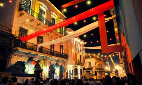 El Bajo has been rejuvenated by Montevideo’s artists. 