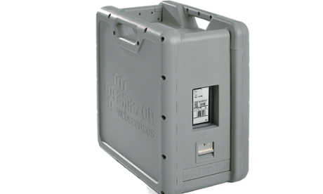 Amazon's Snowball storage device.