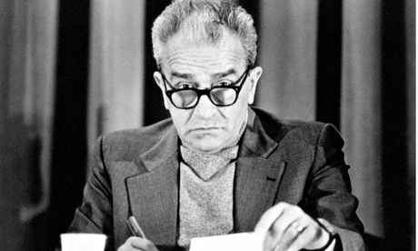 Pietro Ingrao in 1982. He was the first communist to become the speaker of Italy’s lower house, the chamber of deputies. Photograph: Mondadori/Getty Images