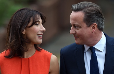 David and Samantha Cameron.