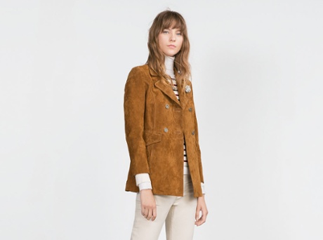 ZARA SUEDE JACKET
