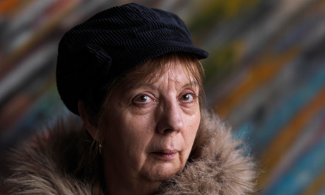 Ruth Sheen as Lizzie Wilton.