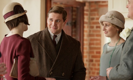 The Tom club… Michelle Dockery, Allen Leech and Laura Carmichael.