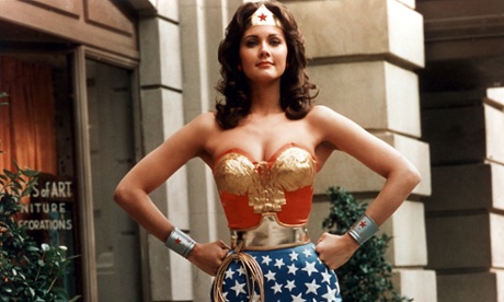 WONDER WOMAN Lynda Carter in the US TV series which ran from 1975 to 1979