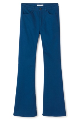 Five autumn trousers – blue flares by Weekday