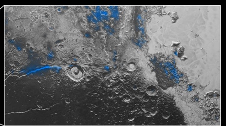 Pluto water ice
