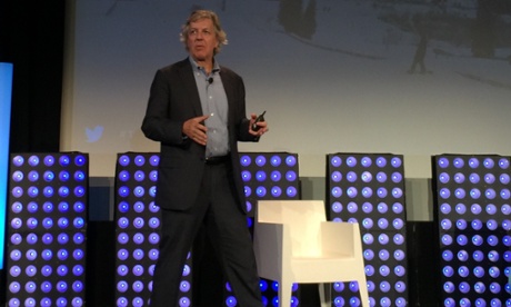 Twitter's Fred Graver presenting at Mipcom