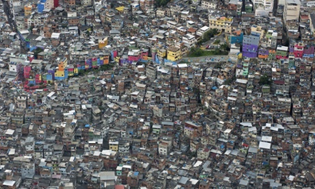 Rocinha favela, Rio de Janeiro, Brazil.